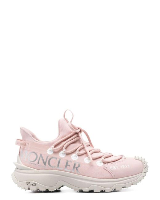Moncler Pink Trailgrip Lite 2 Sneakers