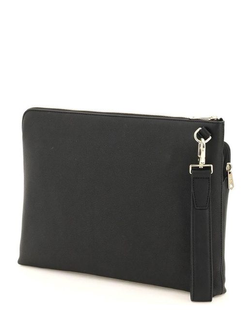 Paul Smith Black Leather Document Bag for men
