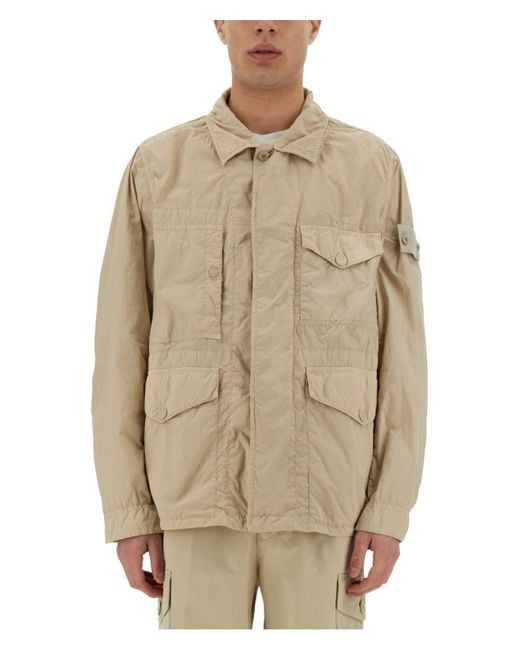 Stone Island Natural Dripproof Field Jacket for men