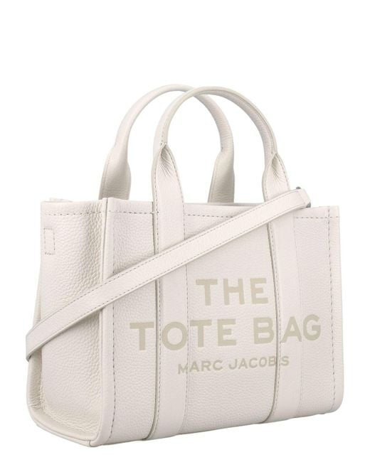 Marc Jacobs Natural The Mini Tote Leather Bag