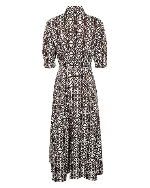 【関税＆送料込み】Max Mara 'Luxgi' Dress Max Mara Luxgi Maxi Dress | Neutrals | FARFETCH