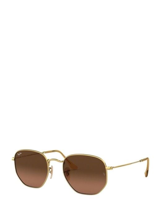Ray-Ban Natural Hexagonal Rb3548N 912443 Sunglasses for men