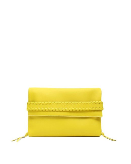 Chloé Mony Clutch in Yellow | Lyst