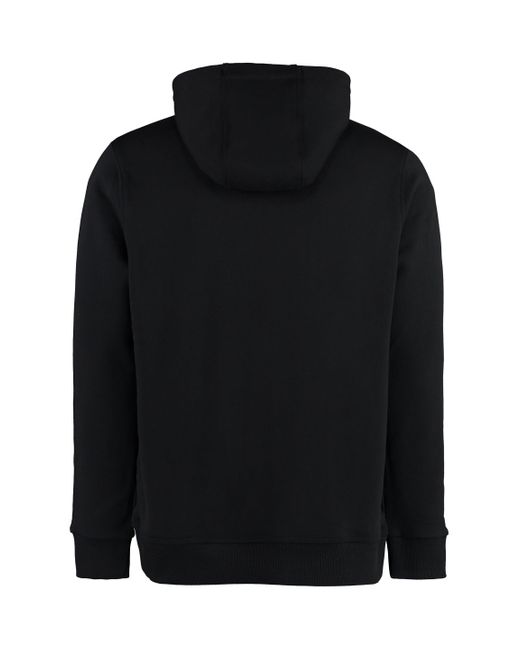 Burberry black hoodie discount mens