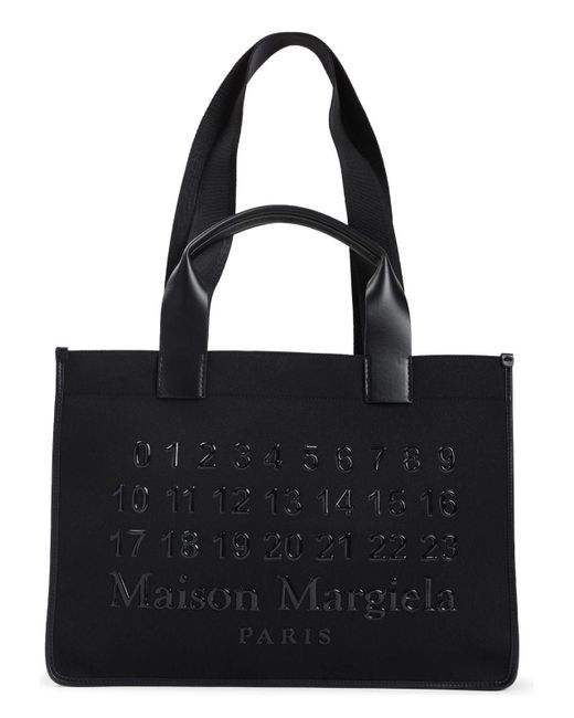 Maison Margiela Black Cabas Small Shopping Bag