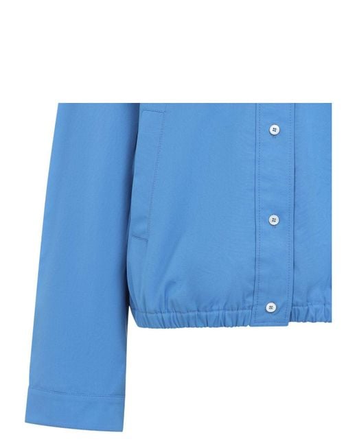 ジャケット MiuMiu FW25 Miu Miu Cotton Jacket (ML1263SOOO 1BMS F0237) Miu Miu Cotton Jacket in Blue | Lyst