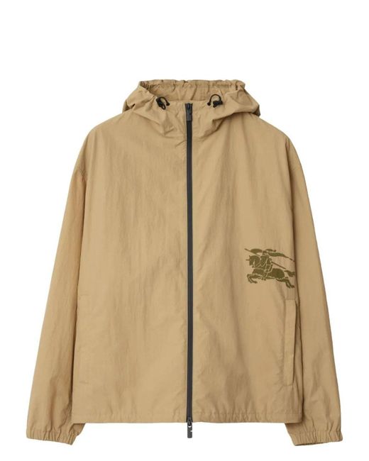 Burberry Natural Mw-Tec Hoodie for men