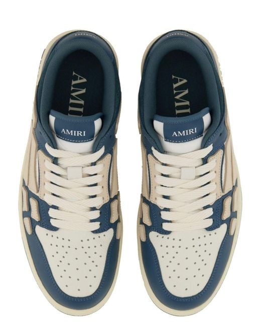 Amiri Blue Ma Quad Skel Sneakers for men