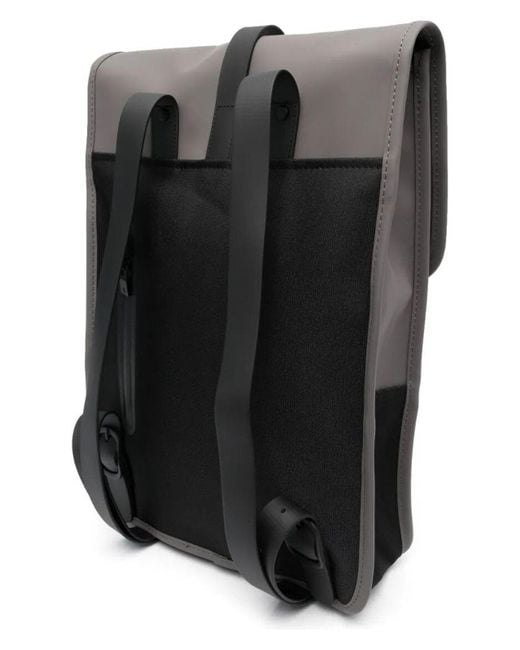 Rains Gray Backpack Mini