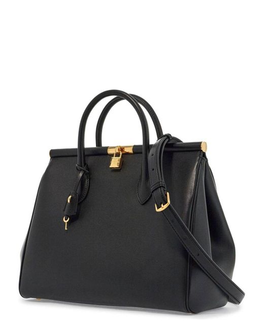 Dolce & Gabbana Black Xl Marlene Day Bag