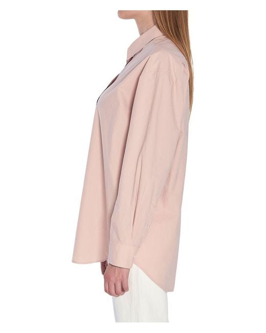 The Row Pink Millerina Shirt