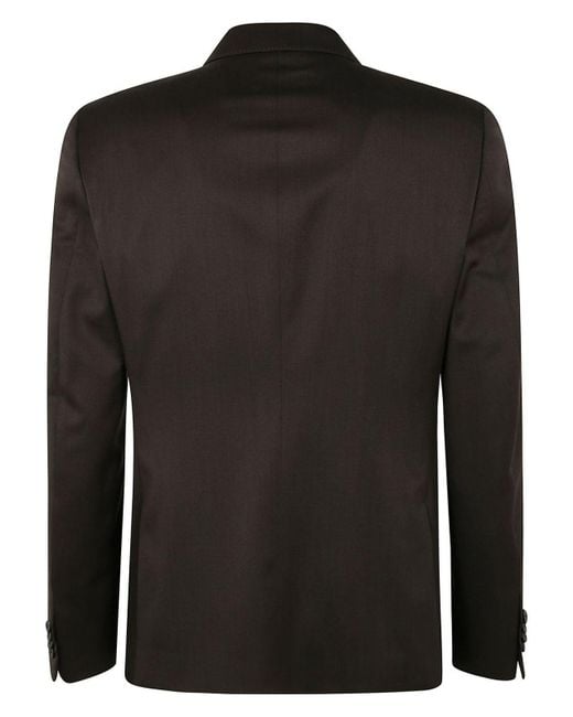 Zegna Black Pure Wool Suit for men
