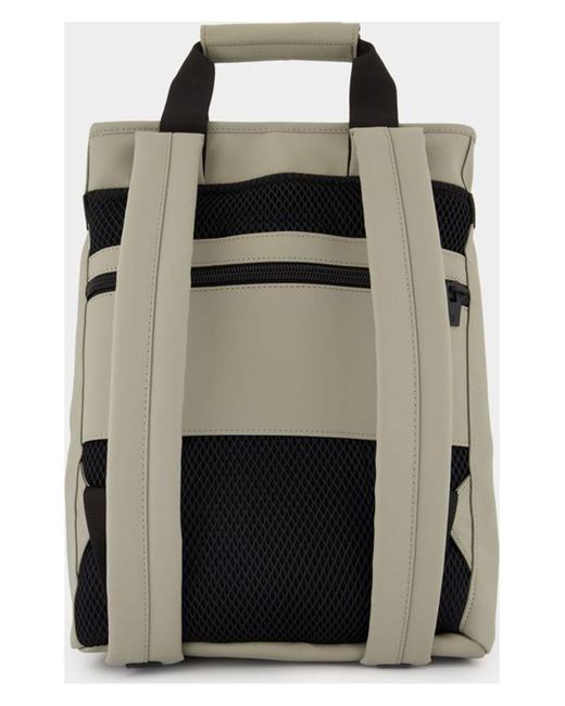 Rains Black Texel Tote Backpack W3