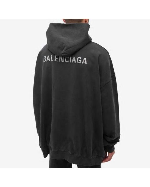 Men's Political Campaign Hoodie Large Fit in Black