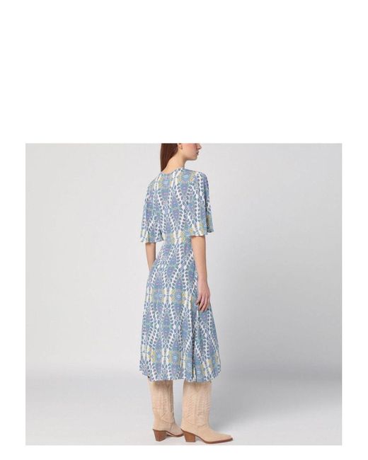 【関税&送料込】Etro Flared Midi Dress With Multi-Coloured P ETRO Flared midi dress with multi-coloured print | TheDoubleF