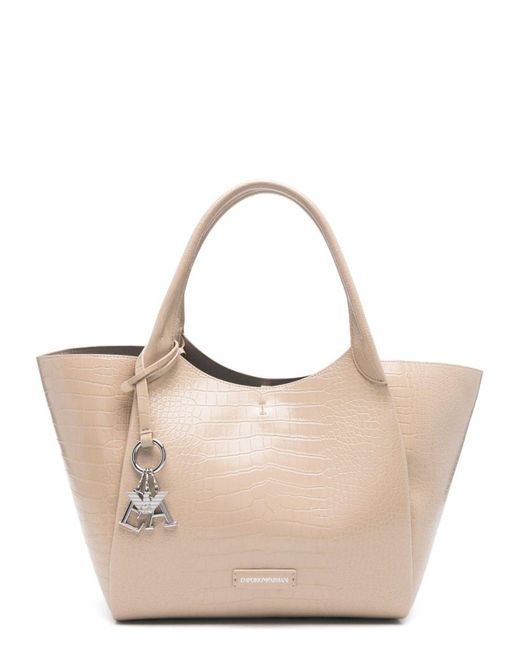 Emporio Armani Natural Large Shopping Bag