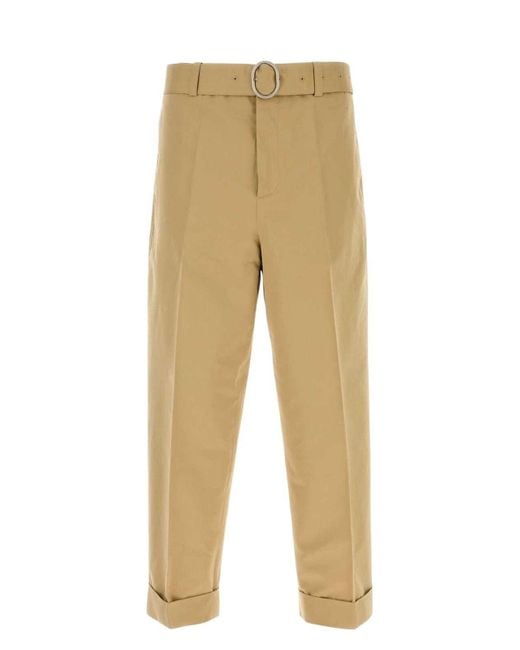Jil Sander Natural Cotton Blend Pant for men