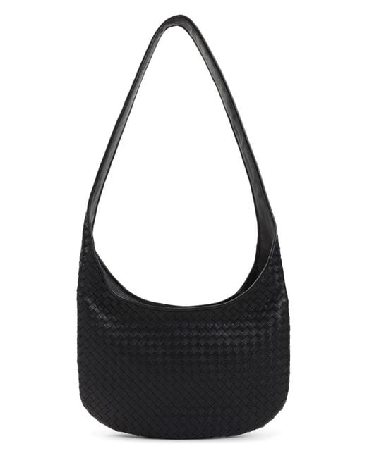 Bottega Veneta Black Archive Hobo Shoulder Bag