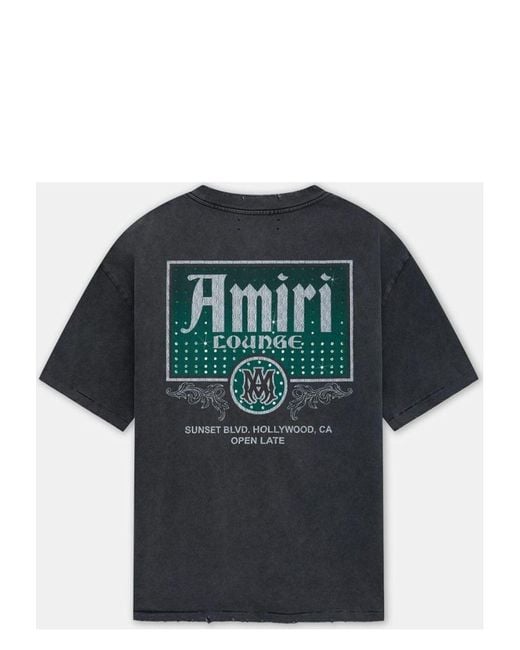 AMIRI ヴィンテージ クリスタル ラウンジ Tシャツ 半袖 AMIRI(アミリ) - VINTAGE CRYSTAL LOUNGE TEE Tシャツ | cherry
