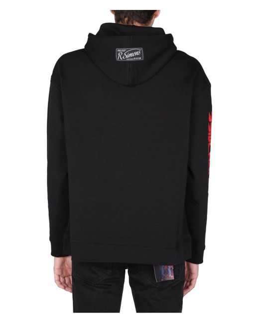 Raf Simons Black Sinchronicity Sweatshirt for men