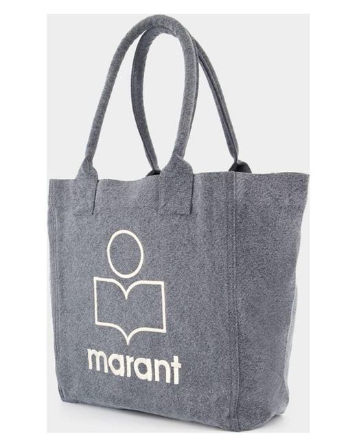 Isabel Marant Gray Small Yenky Gz Shopper Bag
