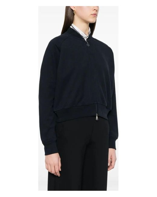 Moncler Black Zip Up Cardigan