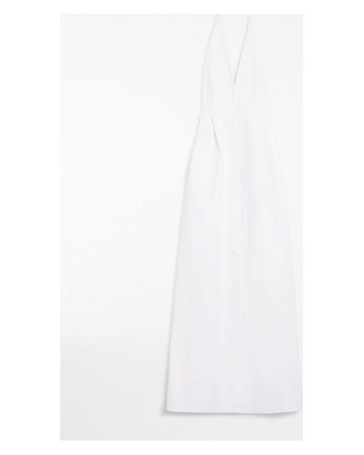 Max Mara Ancona1234 Dress in White | Lyst