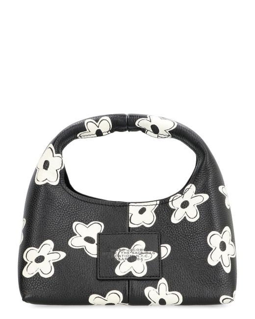 Marc Jacobs Black The Daisy Mini Sack Bag Leather
