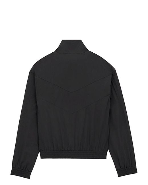 Saint Laurent Black Polyamide Coat For All Seasons for men