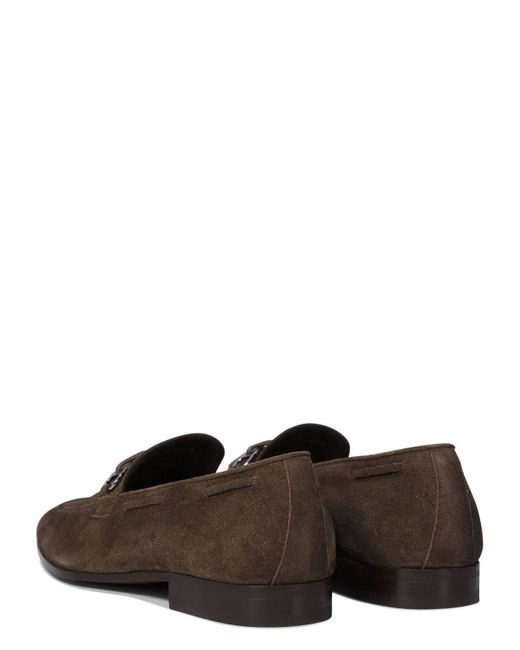 Ferragamo Brown Loafers & Slippers for men