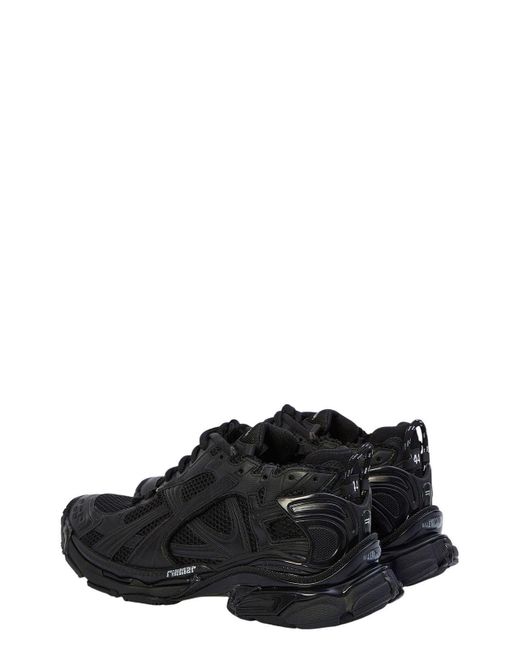 Balenciaga Black Mesh And Rubber Runner Sneakers for men