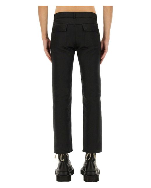 Rick Owens Black Iheadon Utility Pants for men