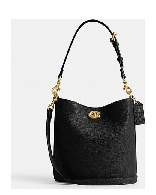 COACH Black Elegant 100% Cow Leather Bag