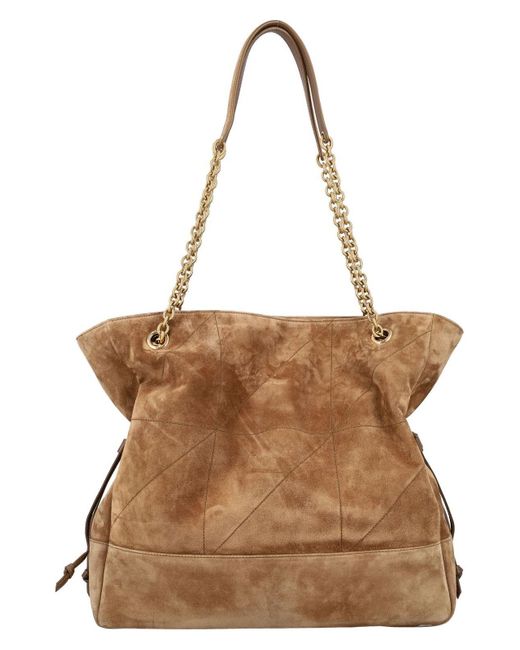 Saint Laurent Brown Jamie Shopping Bag
