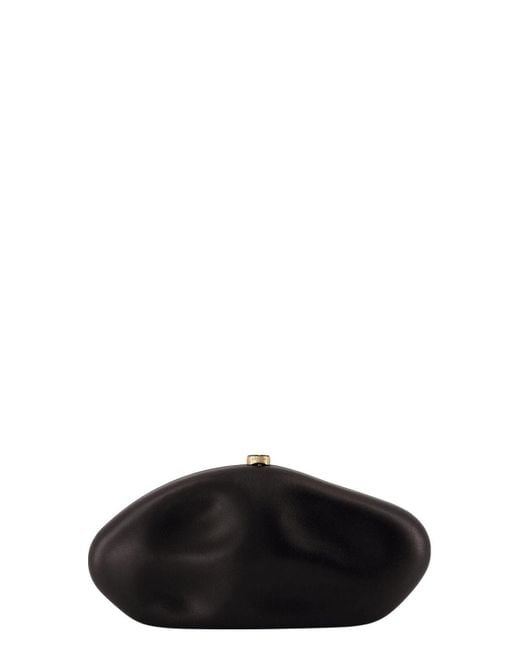 クラッチバッグ The Caldera Clutch - Cult Gaia - Leather - Black Cult Gaia The Caldera Clutch Bag in Black | Lyst