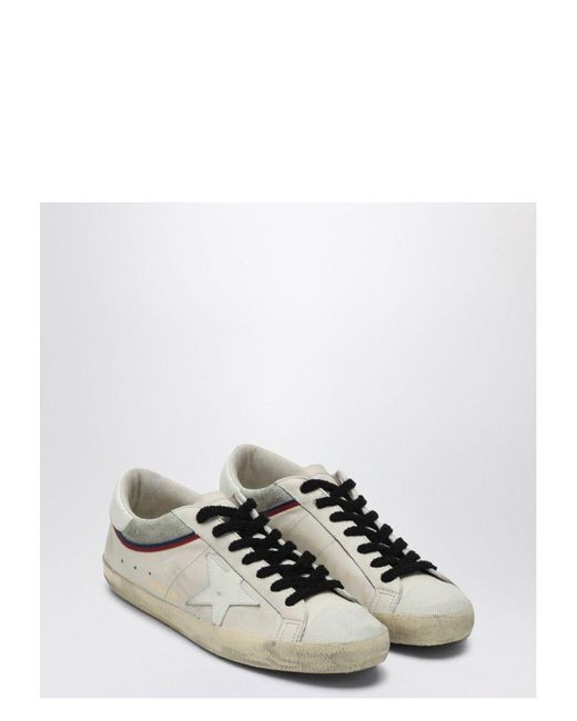 Golden Goose Deluxe Brand White Super-Star Low-Top Sneaker for men
