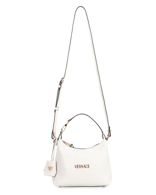 Versace Natural Tag Hobo Bag
