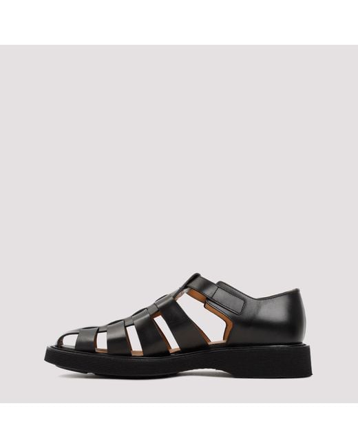 Church's Sandali Hove in Black for Men | Lyst