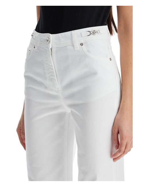 VERSACE 'Medusa '95' jeans White 10115191A13651