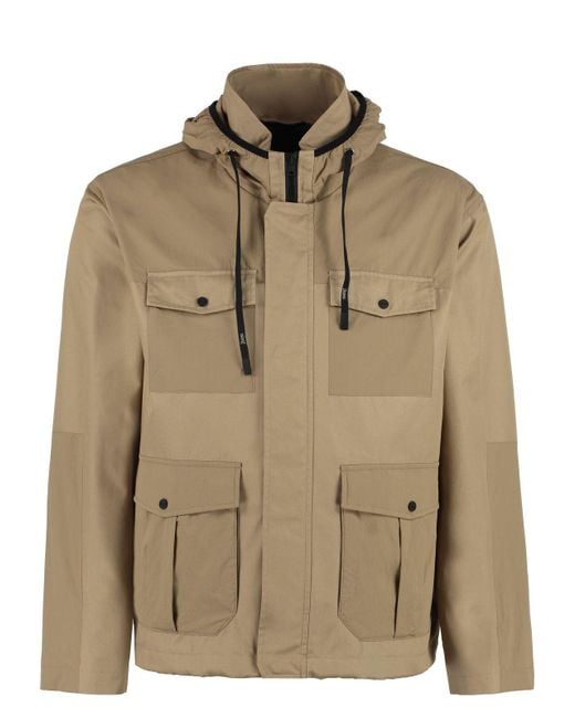 Herno Natural Delon Urban Safari Field Jacket for men