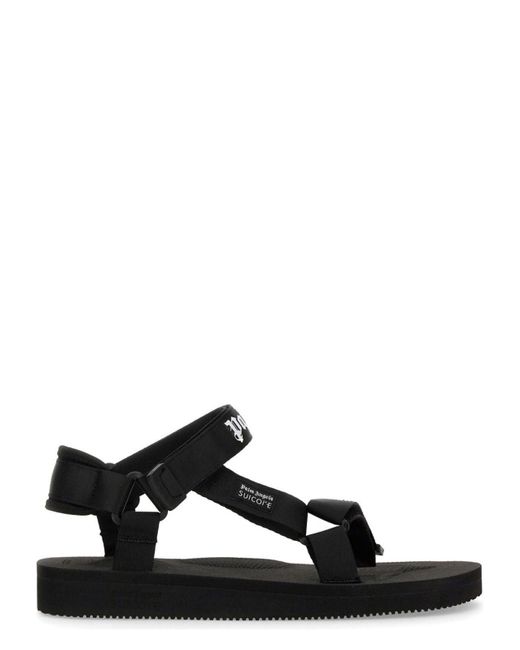 Palm Angels Black X Suicoke Depa Sandals for men