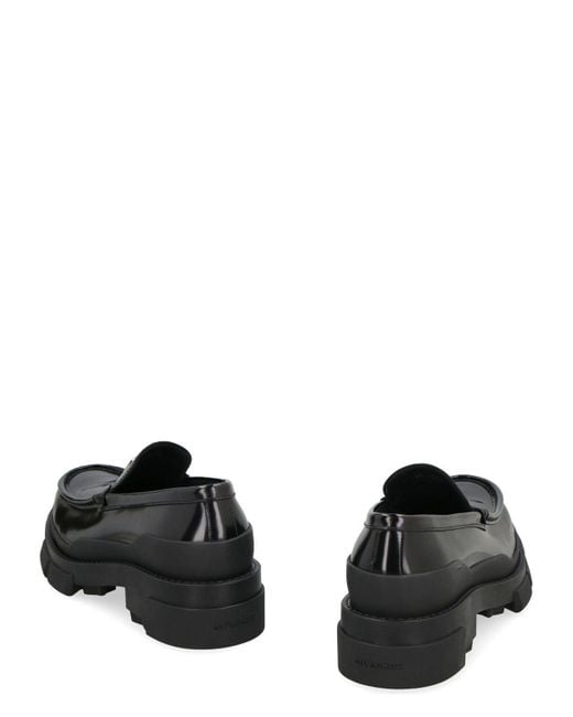 Givenchy Black Moccasin 4G Loafer
