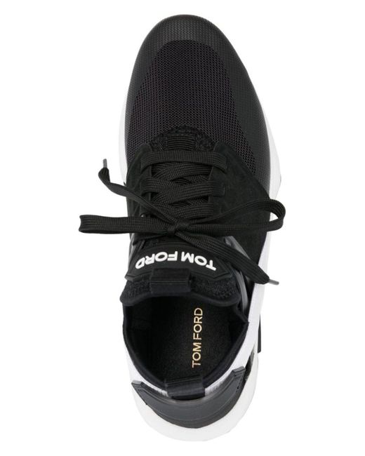 Tom Ford Black Jago Sneakers for men