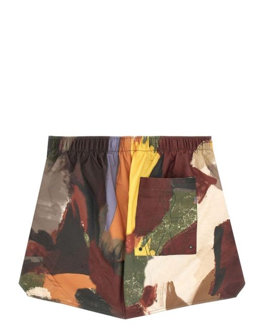 J.W. Anderson Black Bathing Shorts for men