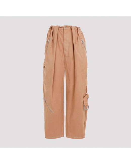 Loewe Brown Balloon Cargo Pants