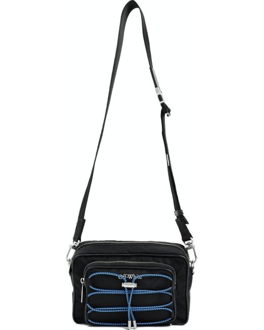 OffWhite c/o Virgil Abloh Black Nylon Messenger Bag for Men Lyst