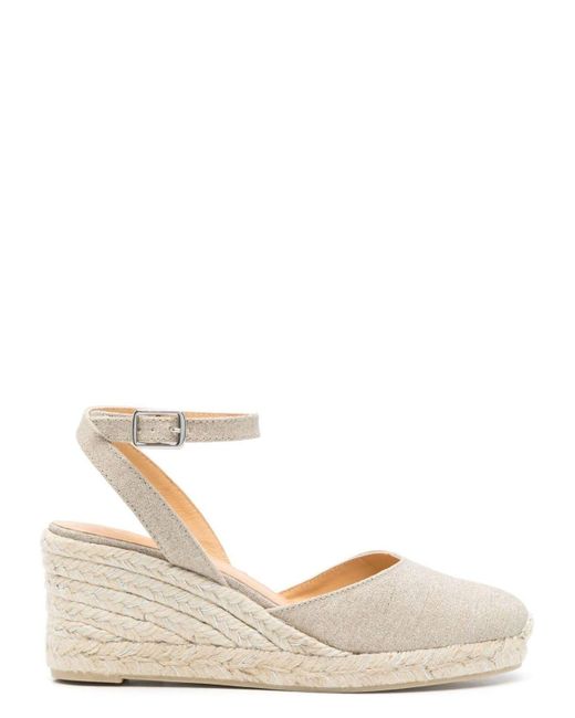 Castaner Natural Cybil Linen Espadrilles Sandal
