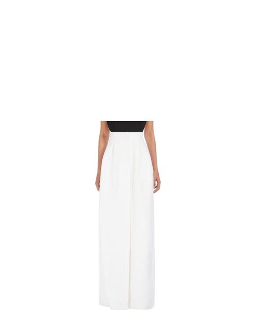 Max Mara White Alcade1234 Maxi Skirt