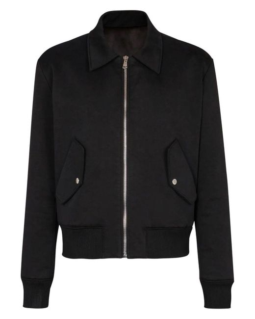 Balmain Black Bomber Jacket for men