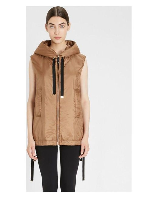 Max Mara Brown Greengo Puffer Jacket